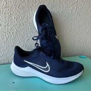 Nike Shoes Running Men Downshifter 11 CW3411-402 Navy blue size 8.5 new